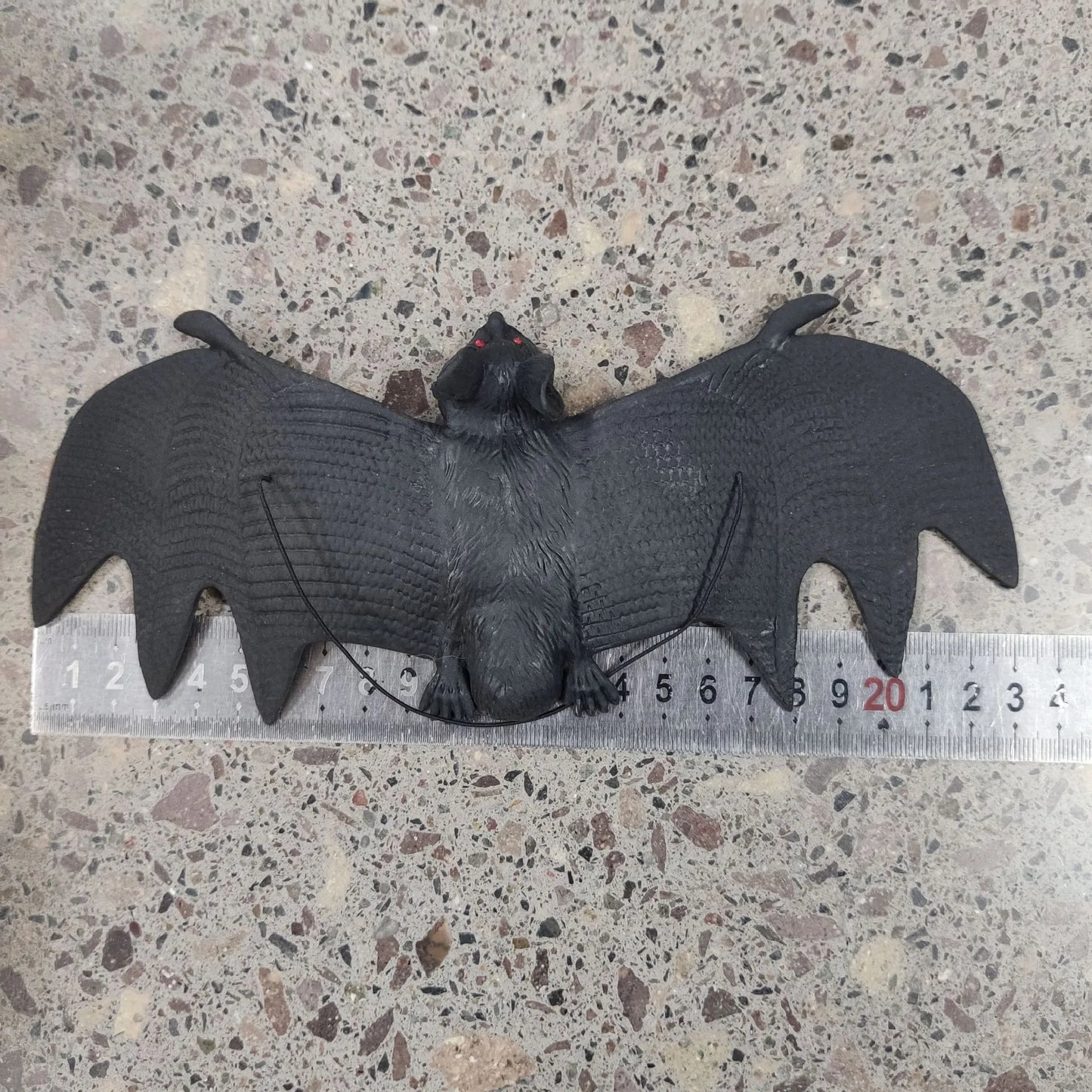 Halloween & Day of the Dead Artificial Vampire Bat Halloween Party Love Home Decor Haunted Atmosphere Props Hanging Ghost Horror TPR Halloween Bat