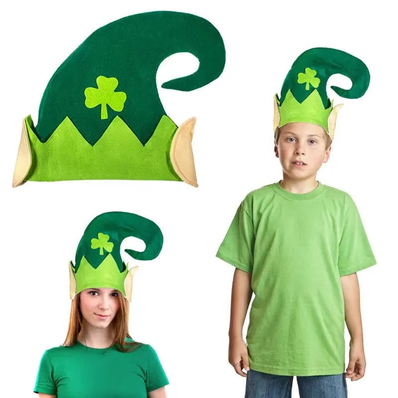 Custom Design High Quality Felt Elf Hat Christmas Costume Magic Costume Accessories