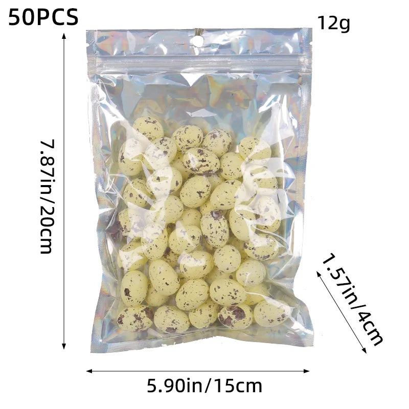 Easter and Thanksgiving 3 Easter Egg Photo Props Crafts Garden Bird Nest Decor Easter Party Decor Spotted Egg Artificial Easter Fake Foam Eggs