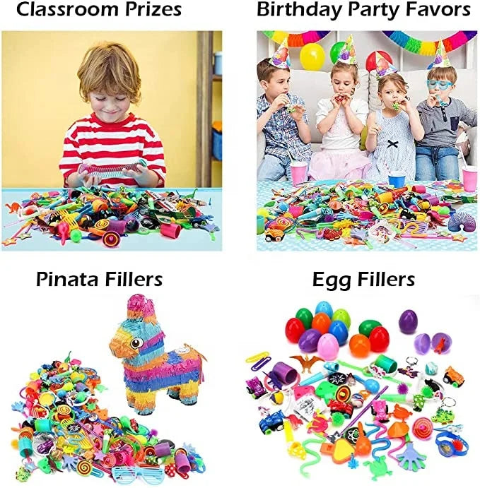 Birthday Party 2 PCS Award Box Toy Classroom Pinata Children's Stuffed Toys Birthday Party Preference Various Boys and Girls Carnival Prizes