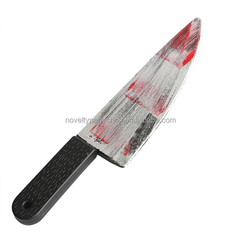 Halloween & Day of the Dead Halloween Machete Bloody Machete Props Bloody Fake Knife Toys Halloween Realistic Prank Props