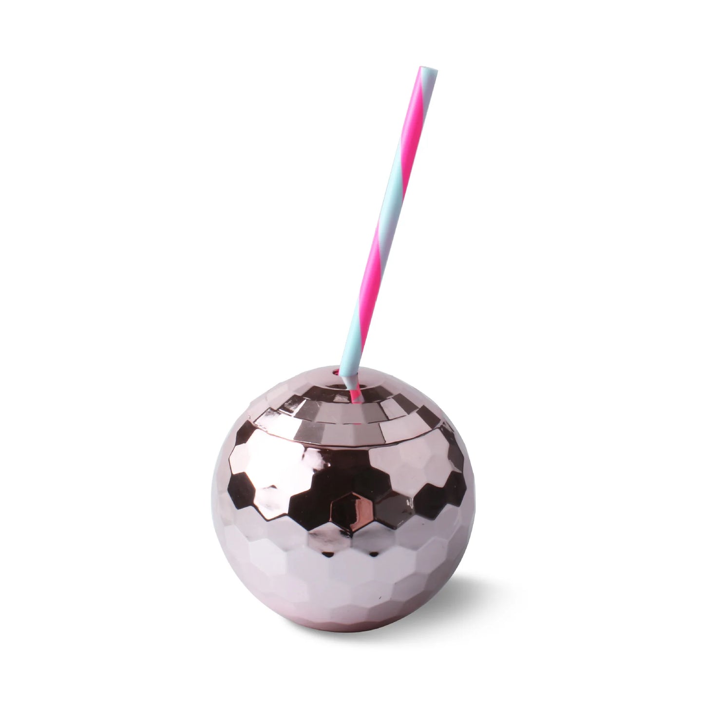 1 wedding party, reusable disco ball drink tumbler cup glitter disco ball party cup plated ball boiling water festival