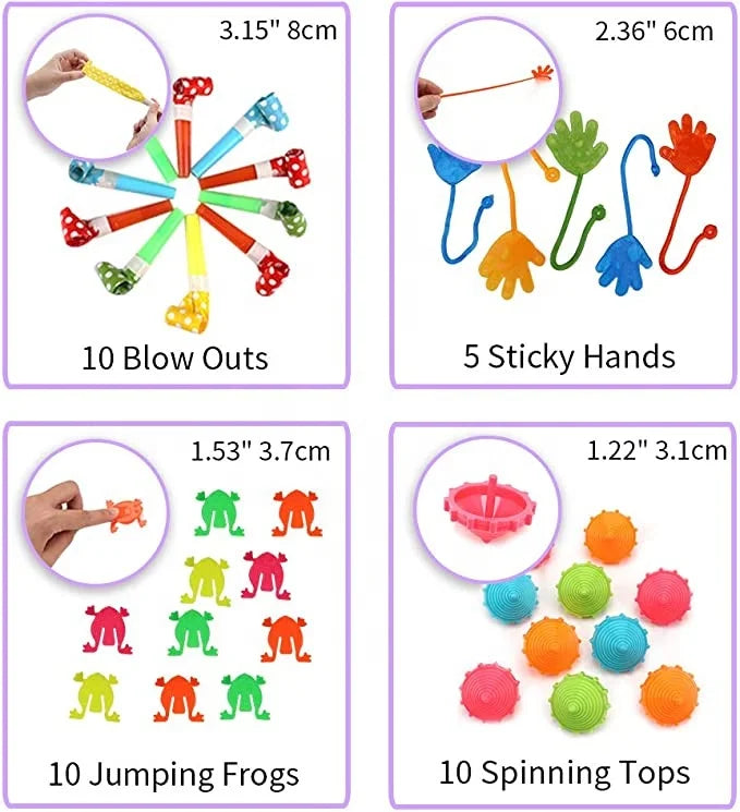 Birthday Party 2 Birthday Gifts Toys Stockings Fillers Treasure Boxes Toys Carnival Prizes School Classroom Awards Children's Candy Bags Fillers