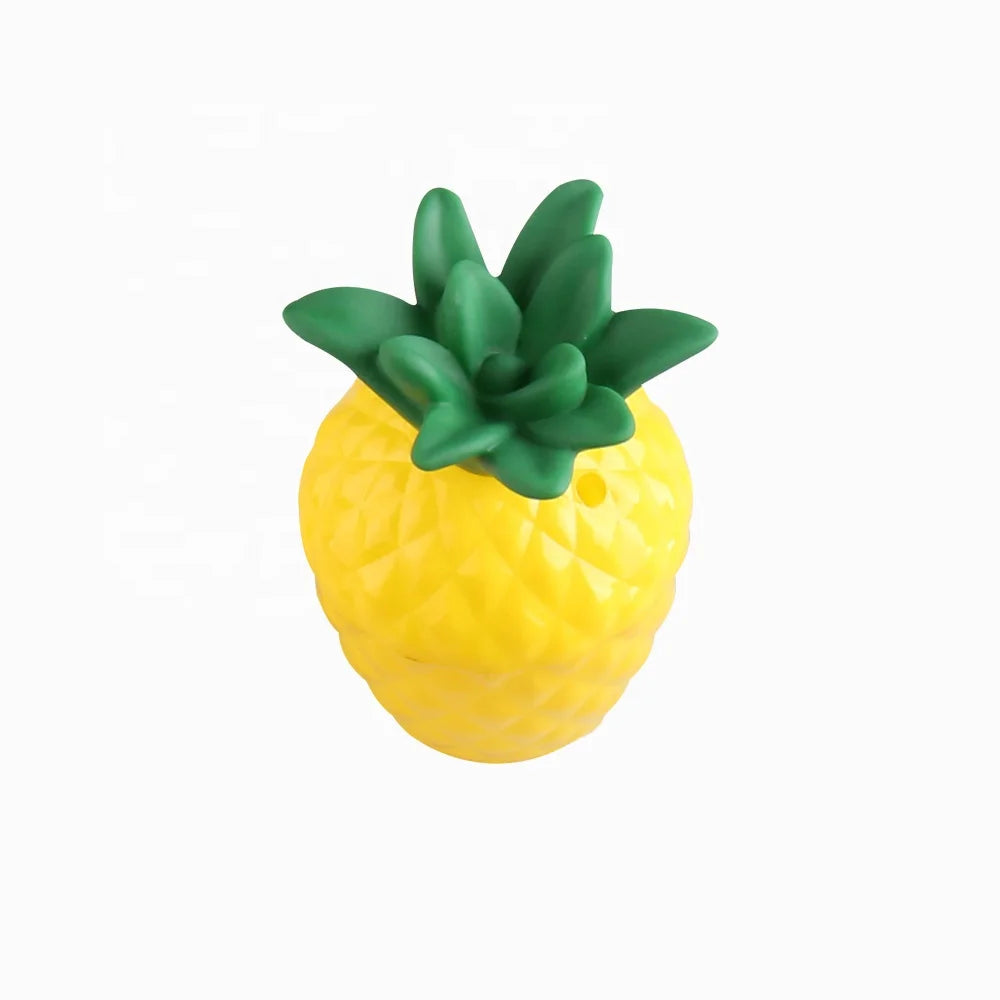 Plastic Hawaill Party Cup Fun Drink Cup Hawaiian Summer Beach Party Pineapple Cup with Umbrella Straw
