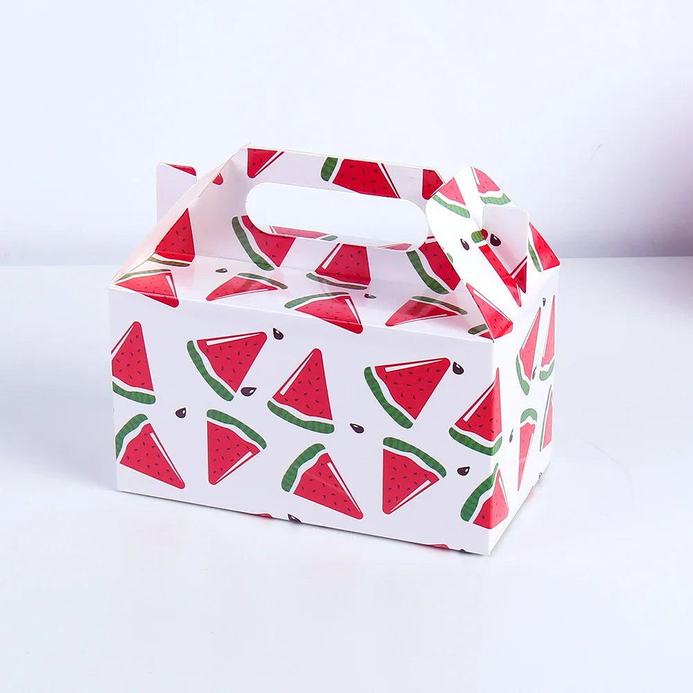 Watermelon Party Supplies Summer Party Candy Box Gift Bag Candy Gift Box
