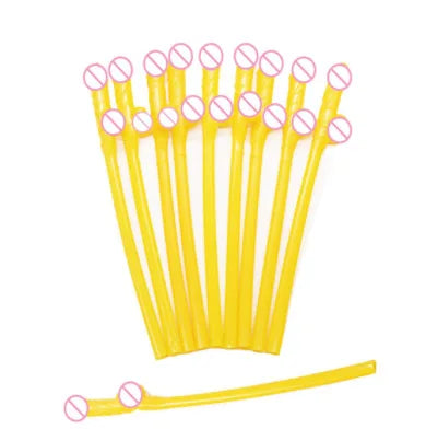 Bachelorette Party 1 Bride Will Be Various Colors Willie Woodpecker Drink Straw Hen Party Penis Straw Bachelorette Party Supplies