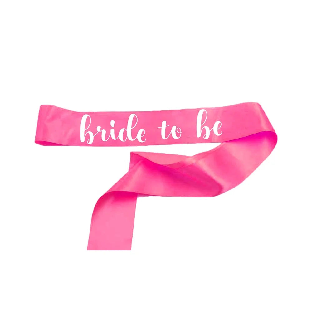 Festa de despedida de solteira 1 novidade faixa de garrafa rosa noiva vira bandeira de festa faixa de cabeça com orelhas de rato com véu noiva com cinto decoração de festa de despedida de solteira