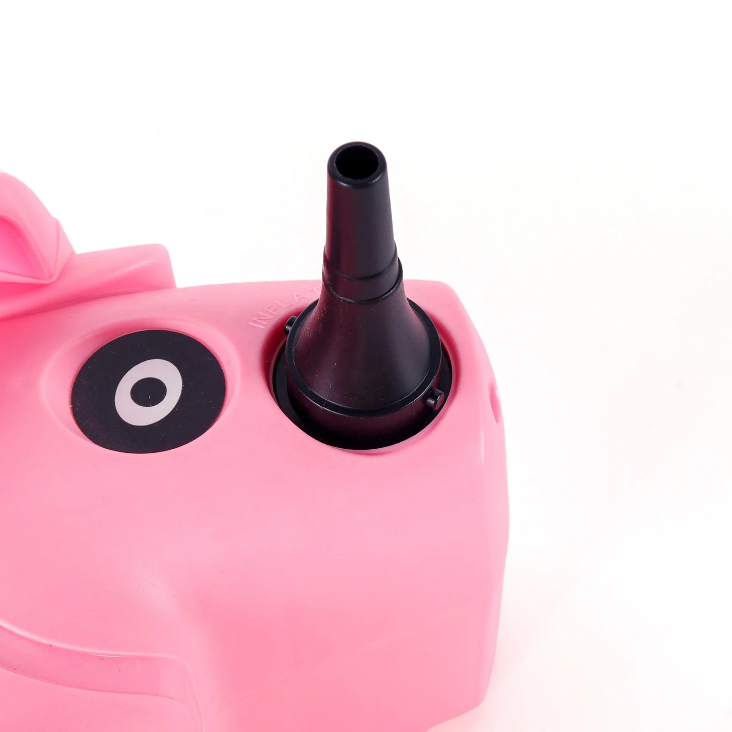 Bachelor Party 1 Air Electric Balloon Portable Pump Double Nozzle Pink Butterfly Air Pump