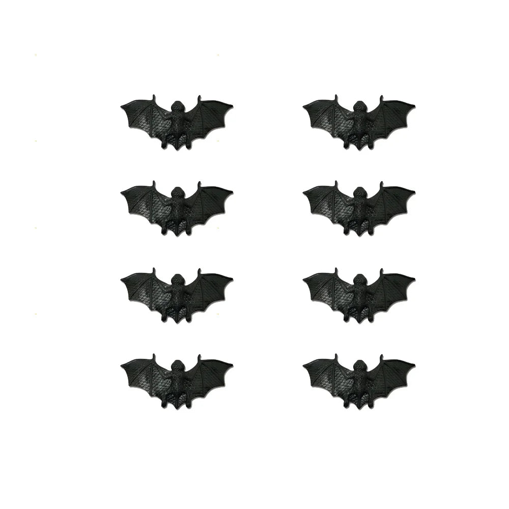 Halloween & Death Day Prank Toys Supply Reality Plastic Artificial Bat Black Ghost Bat