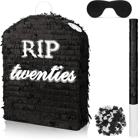 Birthday Party 2 Adults 30th Birthday Anniversary Party Supplies Decorative Props Rip Twenties Piñata Funeral Piñata