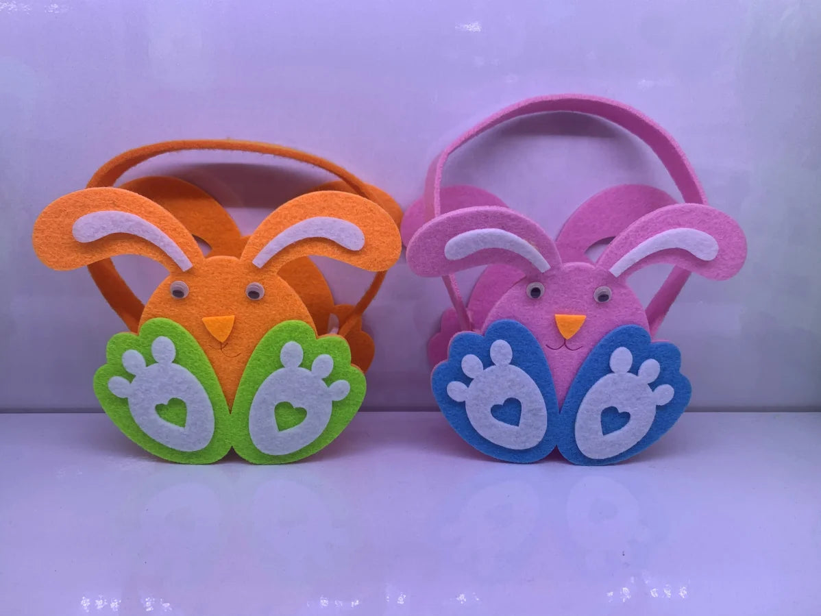 Easter and Thanksgiving 3 Best-Selling Handmade Bunny Egg Clutch Bags for Girls and Boys