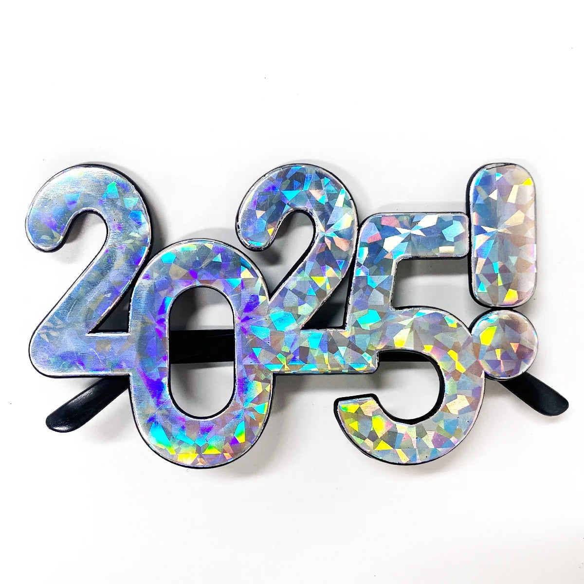 Happy New Year's Eve Glasses Fancy New Year's Party Glasses flash, and the delivery will automatically adjust the latest number of years.