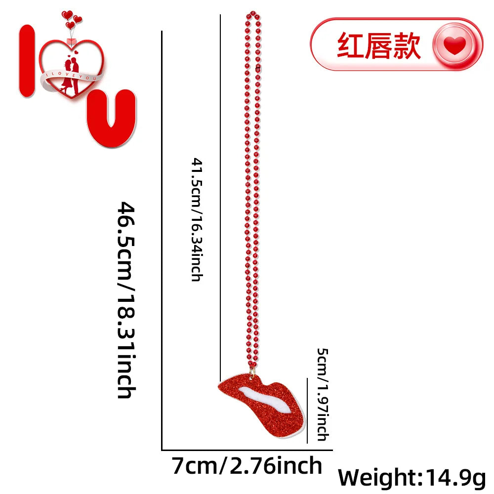 Wedding Party 0 Custom Bachelorette Party Bead Necklace Gifts Party Decorations Glitter Personalized Styling Bead Necklace