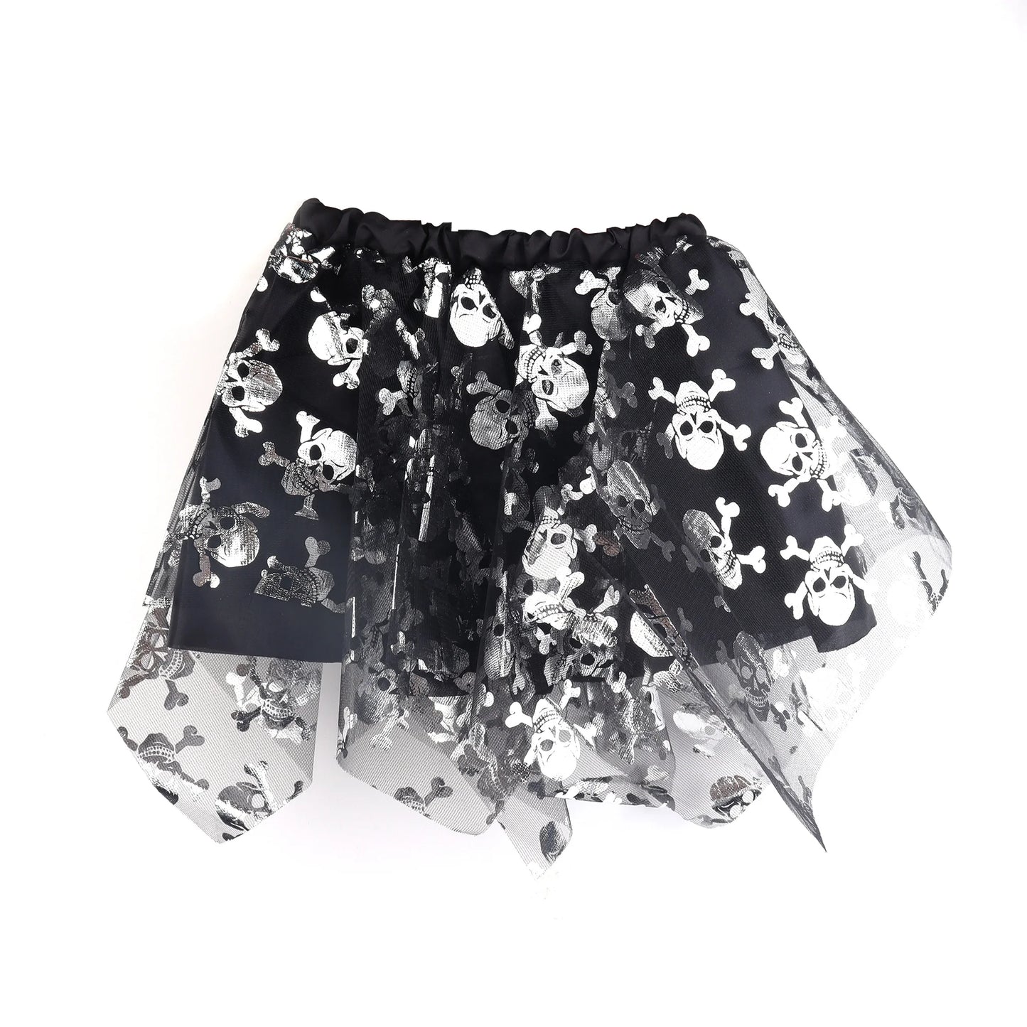 Halloween & Day of the Dead Costume Dress Up Headband Skirt Costume Cosplay Suit Girl Cute Skeleton Costume