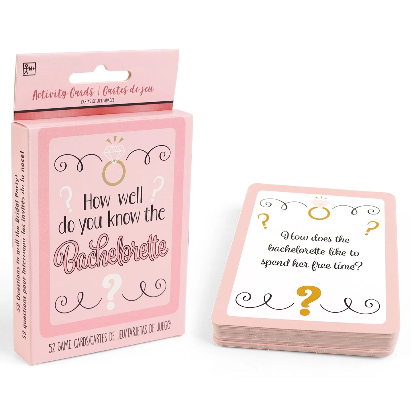 Bachelor Party 1 Guest Bridal Party Game Set Hen and Bachelor Party Pajamas Party Supplies Truth or Adventure Card Game Bachelor Game Card Set