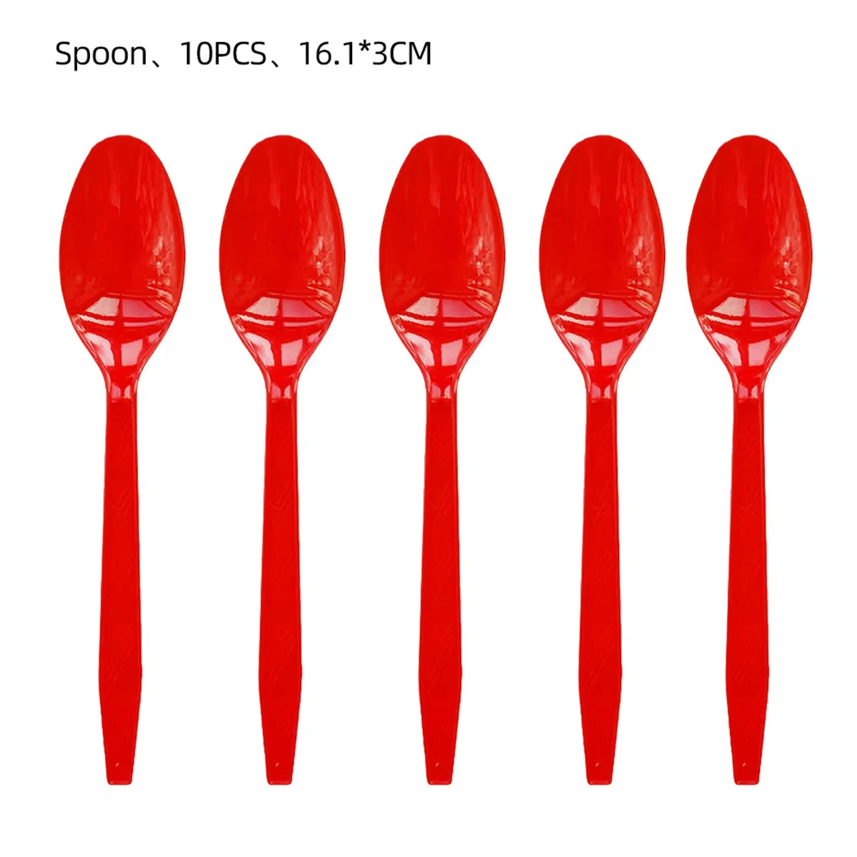 Birthday Party Simple Rainbow Dot Disposable Cutlery Set New Birthday Themed Party Decorations Include Paper Plates and Tablecloths