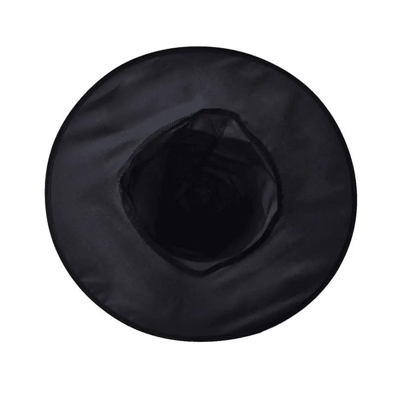 Halloween & Death Day Holiday Hat Party Black Oxford Fabric Wizard Hat Makeup Costume Props Witch Hat Halloween Costume Decoration