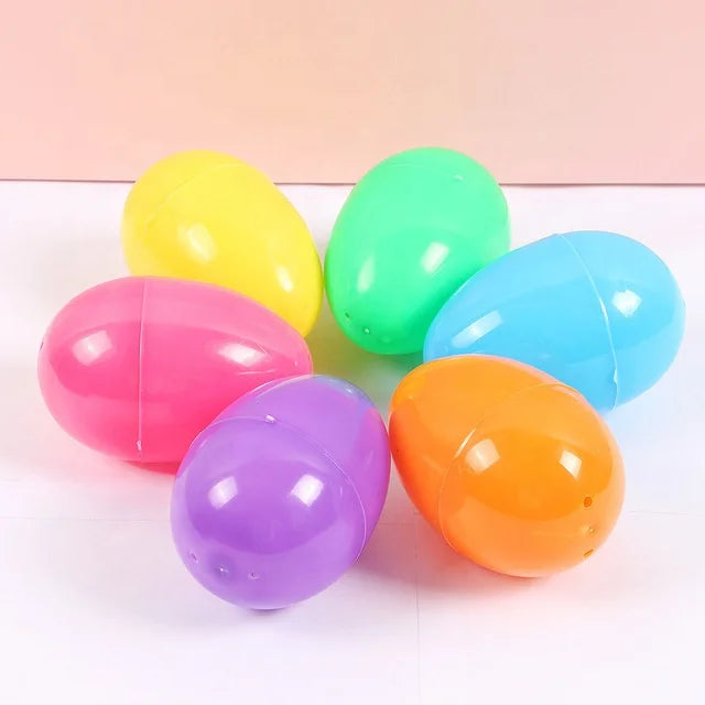 Easter and Thanksgiving 3 Factory Supply Quality Empty Plastic Easter Eggs Surprise Toys Decorative Easter Eggs
