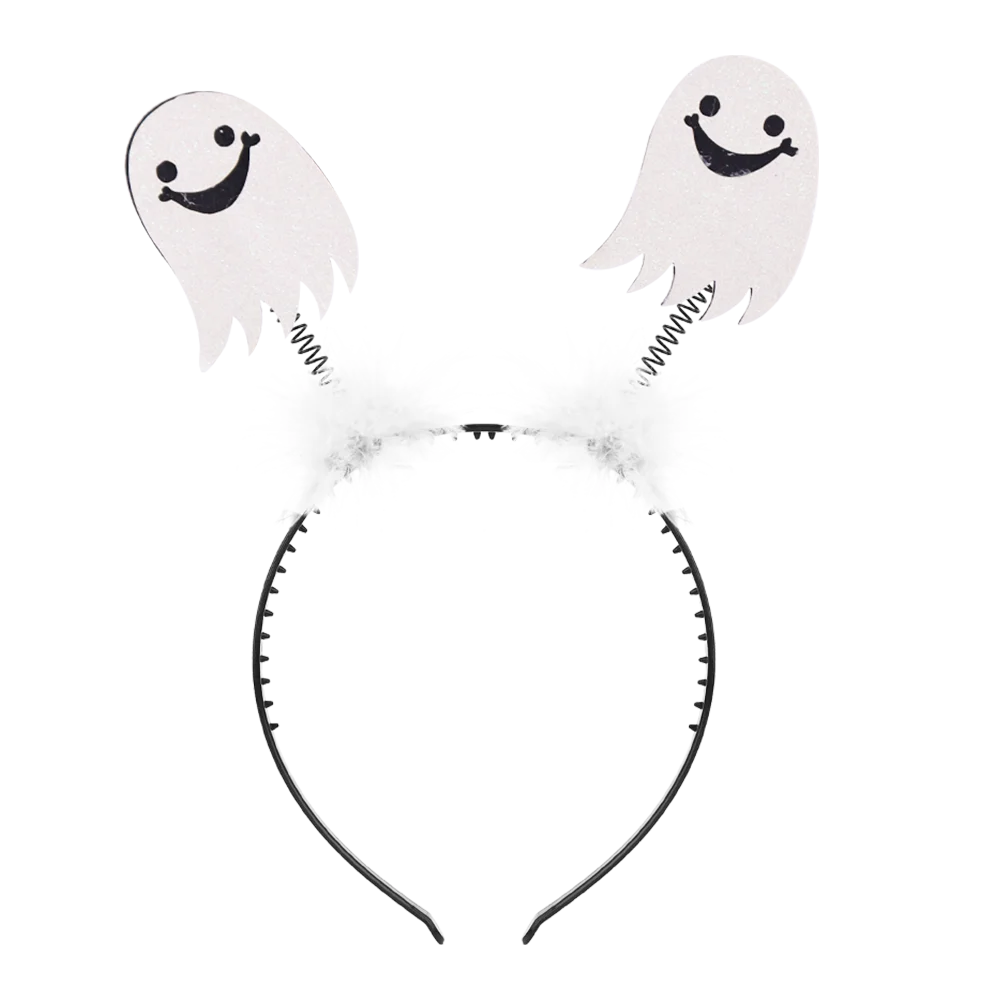 Halloween & Day of the Dead Head Hoop Plush Hair Band Cartoon Pumpkin Head Hoop Cute Party Props