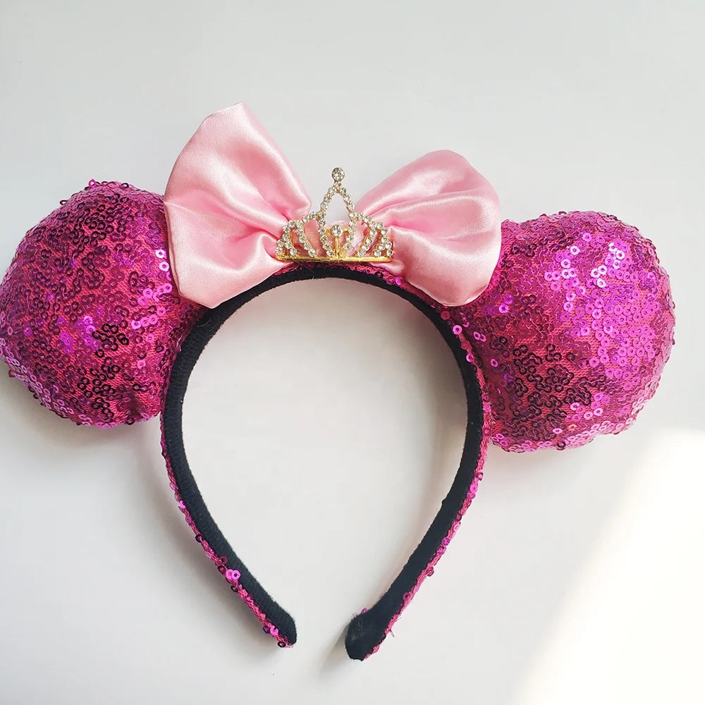 Birthday Party 2Mermaid Party Supplies Mouse Ears Headbands Mouse Ears Headbands Butterfly Glitter Hairbands Mouse Ears Bow Headbands