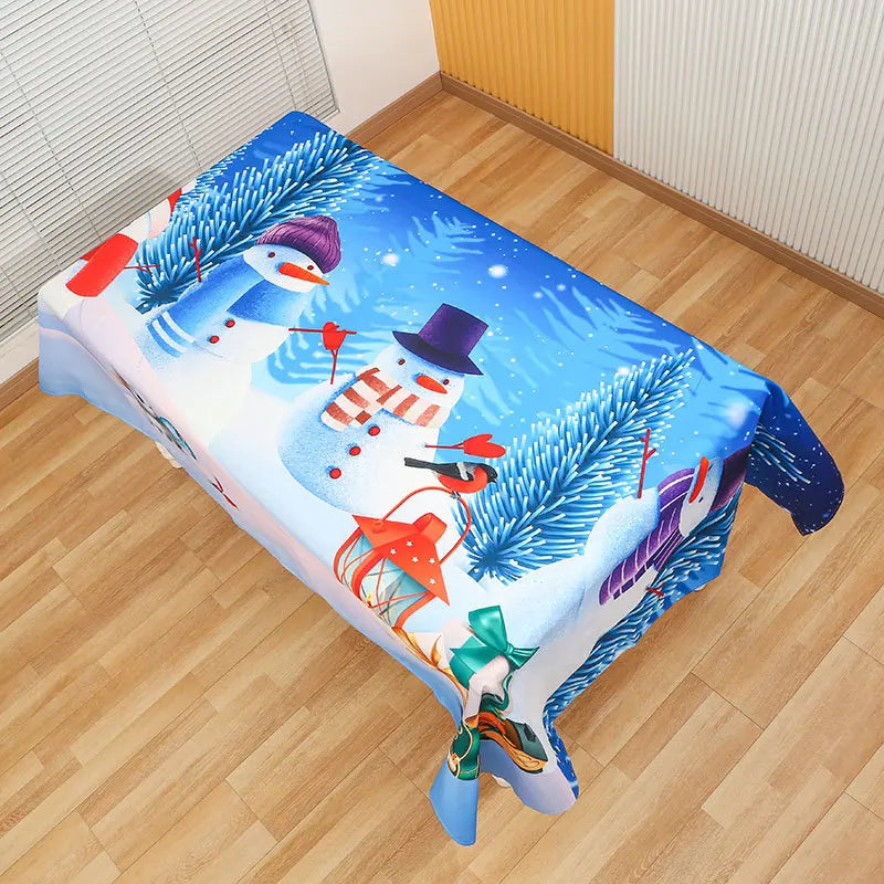 BBQ picnic birthday wedding party plastic tablecloth disposable tablecloth waterproof and oil proof tablecloth