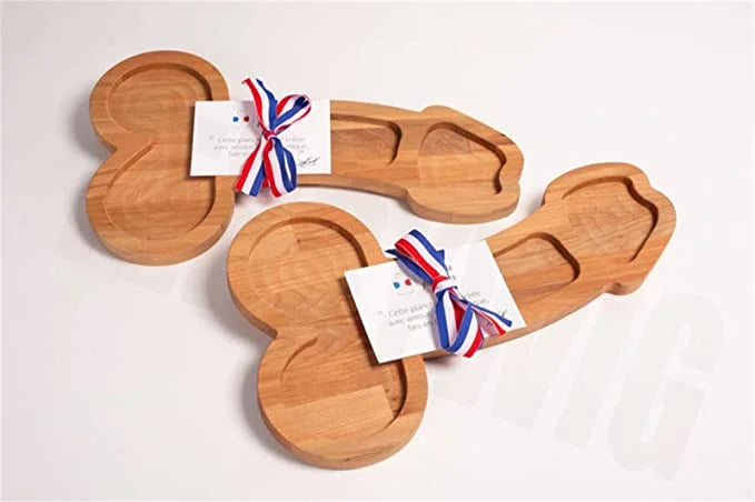 Bachelorette Party 1 New Creative Funny Wooden Aperitif Board Cheese Deli Board Babe Bachelorette Party Food Penis Tray Bachelorette Party