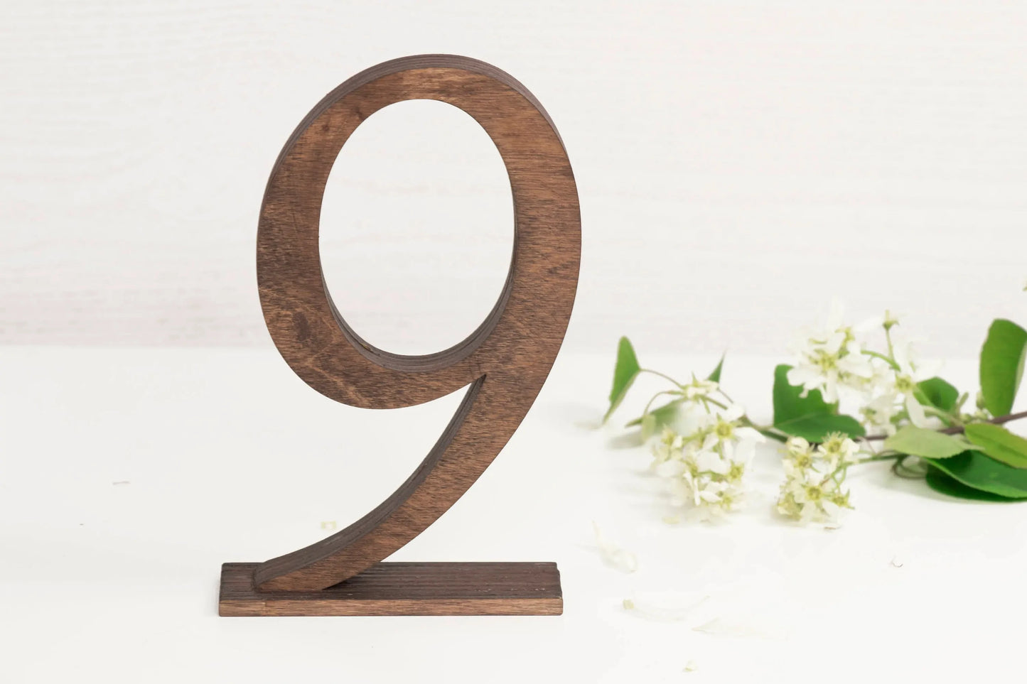 1 Wedding party, wooden wedding table numbered plywood wedding decoration modern dark brown custom table numbered personalized wedding table numbered