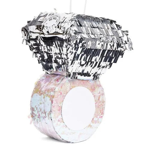 Small diamond ring piñata bride engagement bridal gift ornament piñata bachelorette party supplies piñata