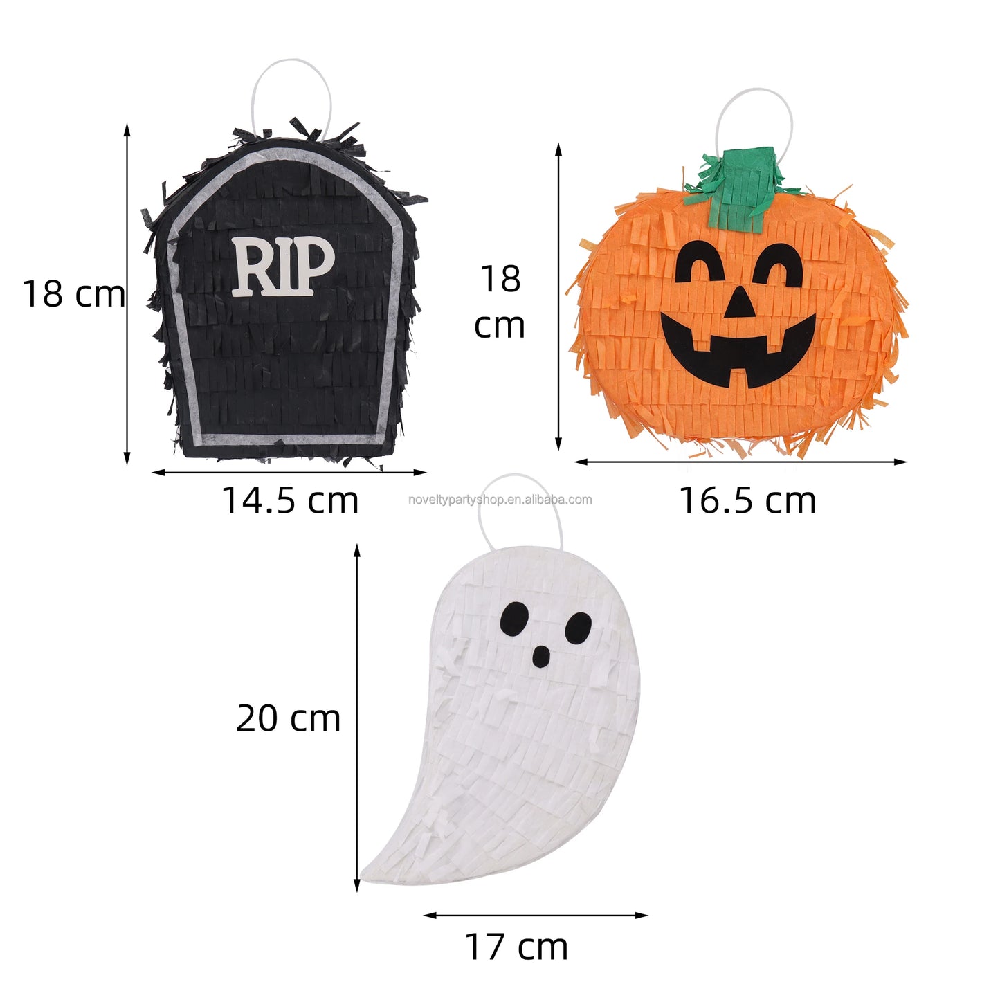 Birthday Party Multi-Style Mini Pinata Party Favorites Halloween Pumpkin Tear Ghost Christmas Stockings Snowman Mini Pinata Party Favorites
