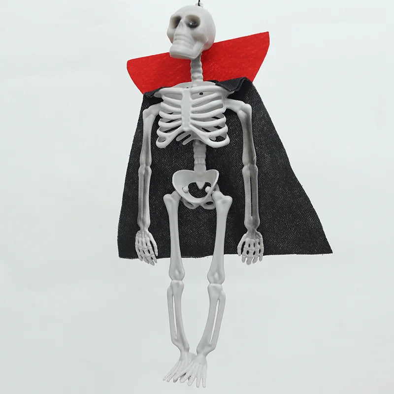 Halloween & Day of the Dead Halloween Decorative Props Scary Hanging Full Body Skeletons Halloween Party Plastic Crafts