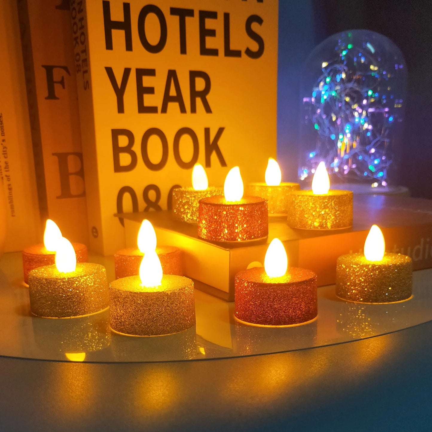 Flashing Battery Powered Candle Light Emitting Diode Tea Light Flameless Candle Flashing Fake Tea Light Party Decorative Light