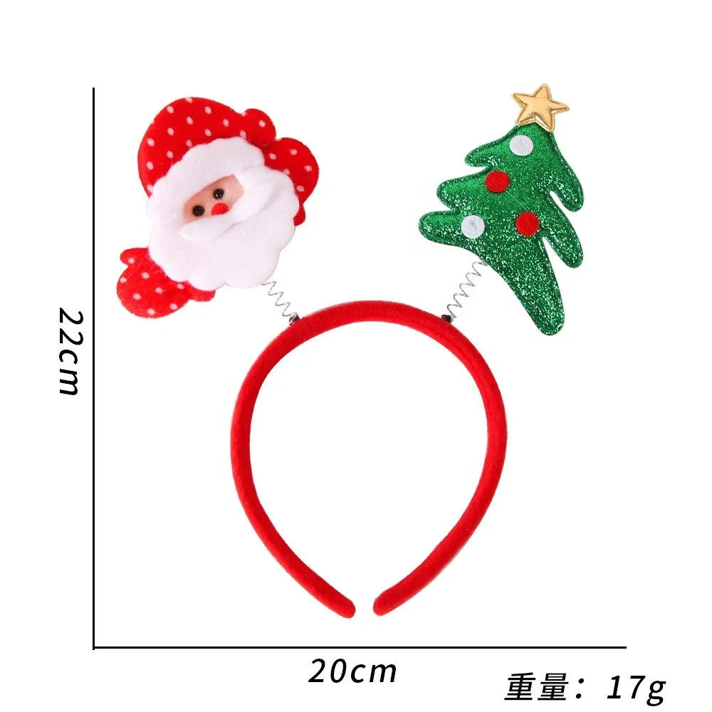 Halloween & Day of the Dead Wholesale Christmas Party Supplies Present Creative Christmas Promotions Santa Hat Headband
