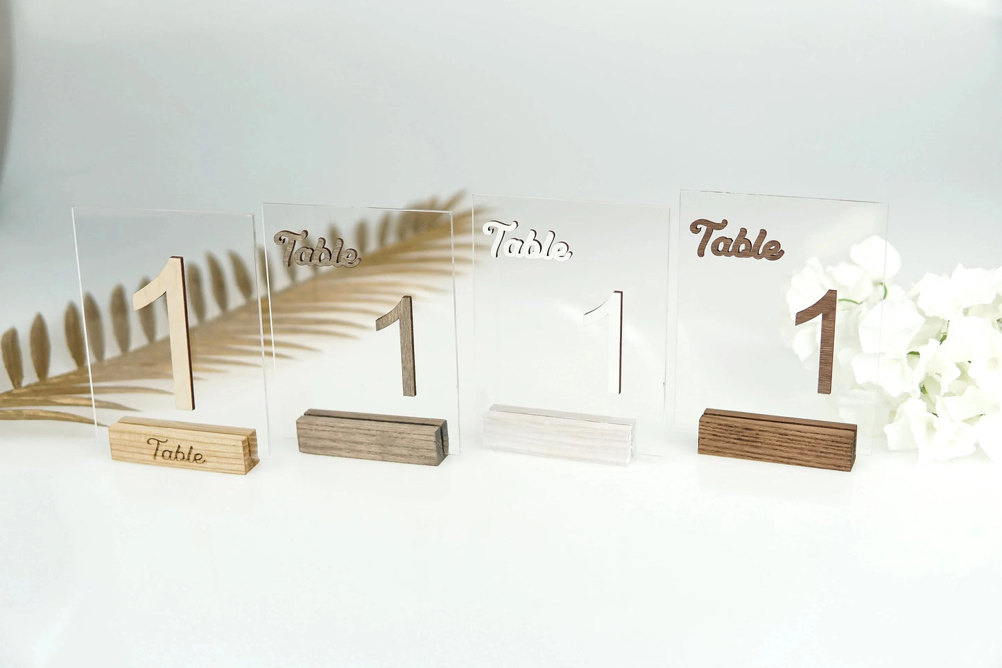 1 Wedding party, rustic wooden table digital transparent arched white black table logo acrylic wedding table digital with bracket event reception decoration