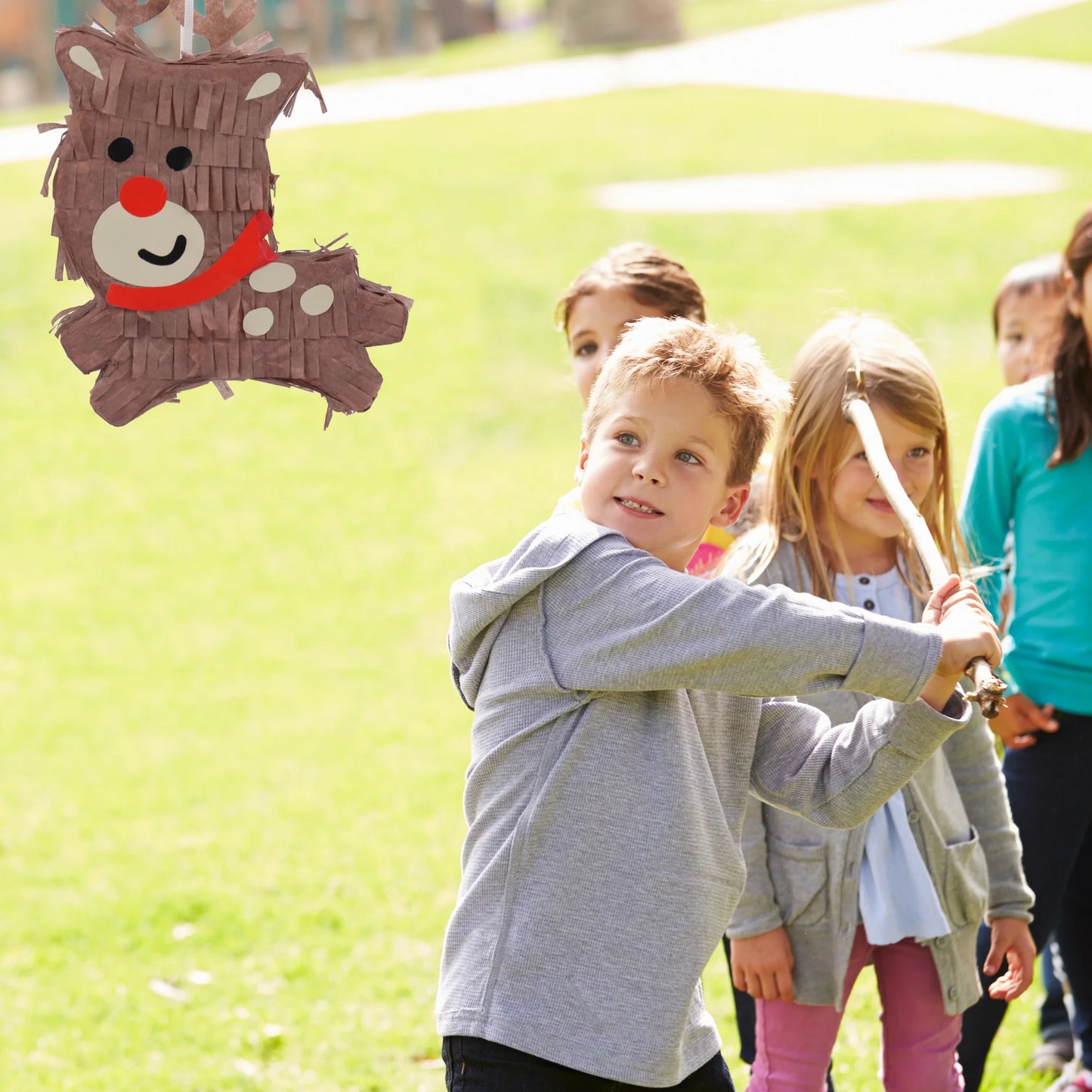 Birthday Party Christmas Mini Pinata Paper Santa Snowman Elf Pinata Mini Christmas Pinata