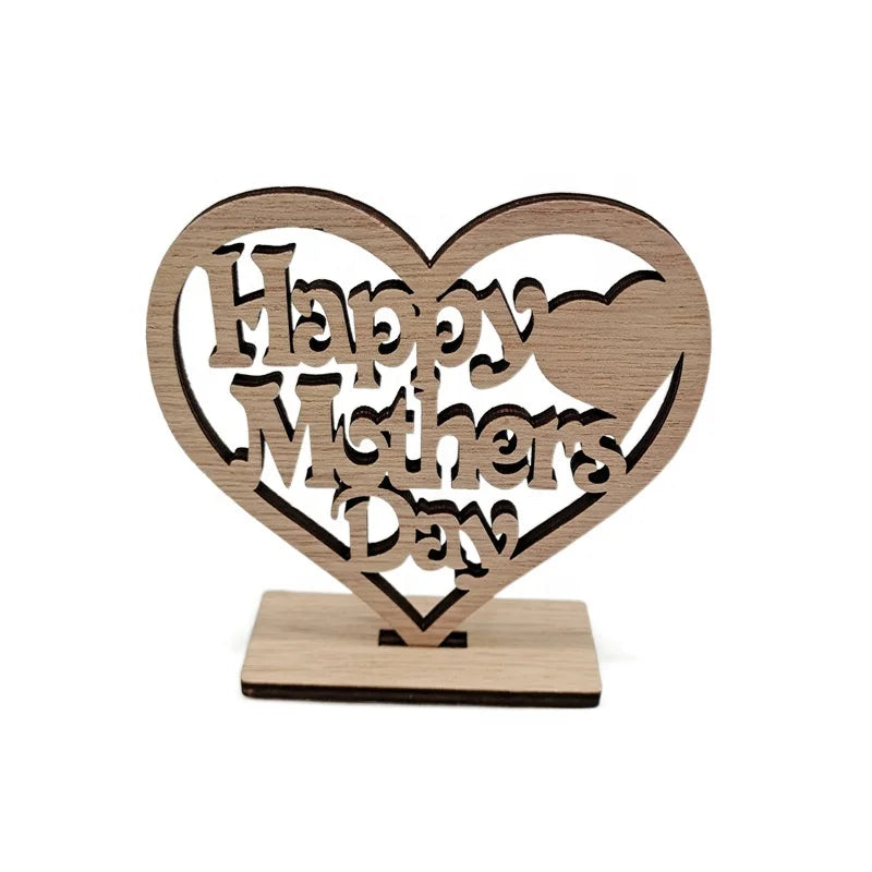 Wooden Crafts, Custom Design MDF Wood Mother's Day Souvenir Gifts Wooden Gifts for the Best Mom Happy Mother's Day Mother's Day Gift Ideas