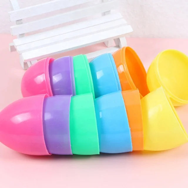 Easter and Thanksgiving 3 Factory Supply Quality Empty Plastic Easter Eggs Surprise Toys Decorative Easter Eggs