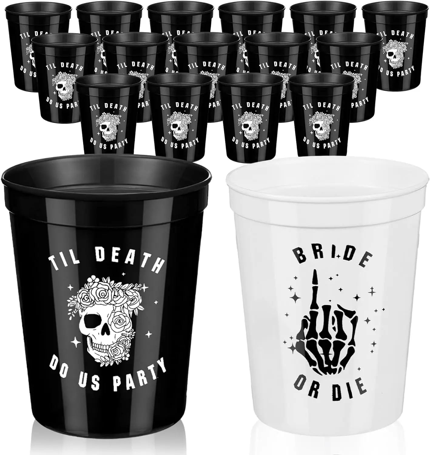 Birthday Party 710ml Custom Party Drink Cups Bachelorette Party Cups Bride or Die Plastic Cups