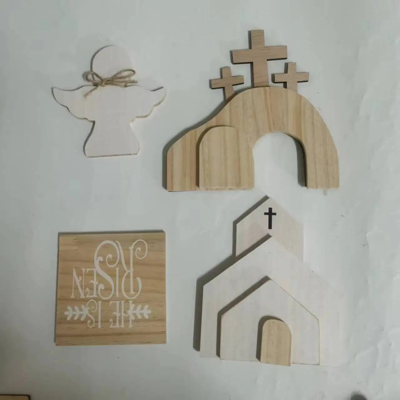 Easter and Thanksgiving 3 New Product Ideas 2024 Easter Decoration Outdoor Jesus Table Signs Easter Garden Decoration Religious Decorations Home Decoration