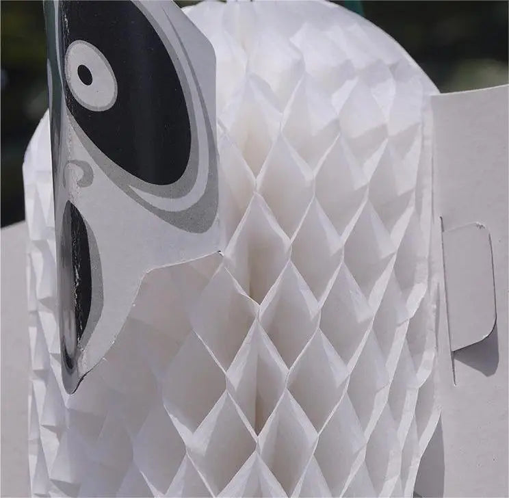 Halloween & Death Day Living Room Patio Bar Party Decoration Atmosphere Props Hanging Ghosts Honeycomb Paper Hanging Ghosts