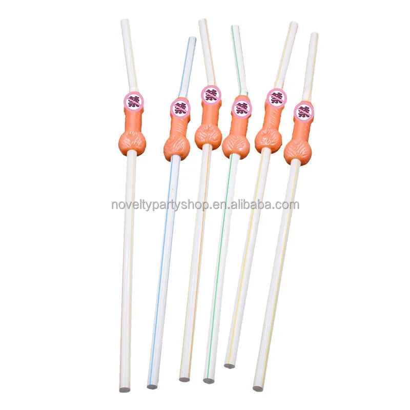 Bachelorette Party 1 Hen Night Party Masquerade Funny Boobs Straw Dicky Willie Drinks Straw
