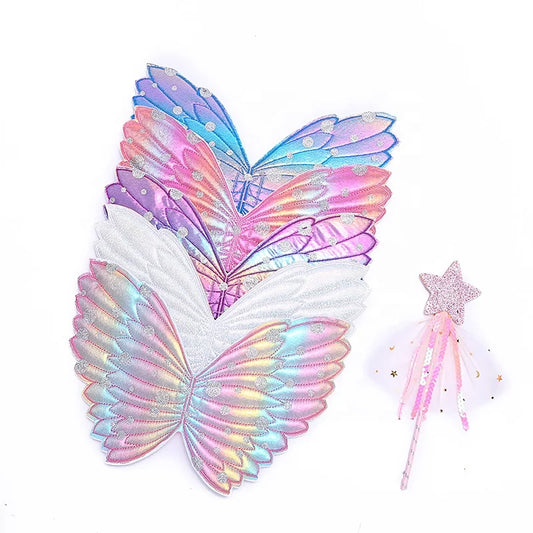 Birthday Party 2 Birthday Party Costume Set Fairy Tale Gift Butterfly Fairy Tale Wings Toy Set