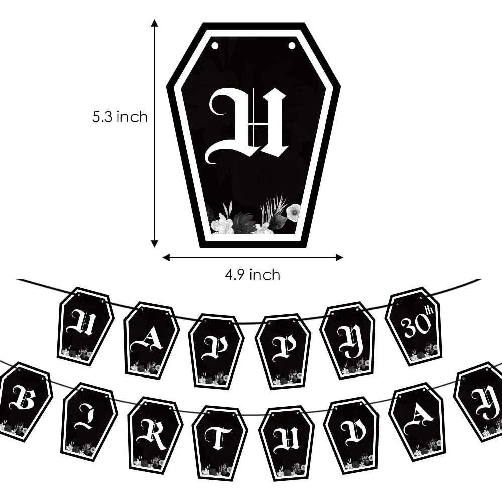 Birthday Party 2 Wholesale Rip 20th Birthday Ornaments Dirty 30th Birthday Party Banner Tableware Death to My 20s Party Ornaments