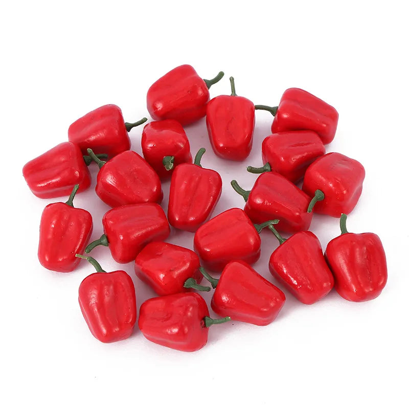 Thanksgiving mini artificial fruit and vegetable teaching photography props artificial mini fruit store decoration