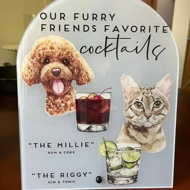 1 Wedding Party, Signature Cocktail Frosted Acrylic Wedding Bar Logo Custom Wedding Bar Logo Personalized Bar Drink Logo Menu After Party