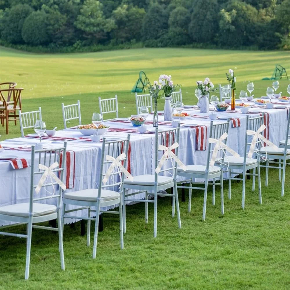 1 Wedding party, wedding decoration set includes 48 bows and 48 hand fans antenna bows car bows with foldable hand fans