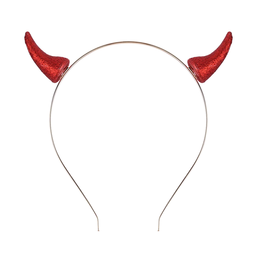 Halloween & Day of the Dead Custom Cosplay Demon Horn Band Halloween Hair Accessories Demon Horn Band