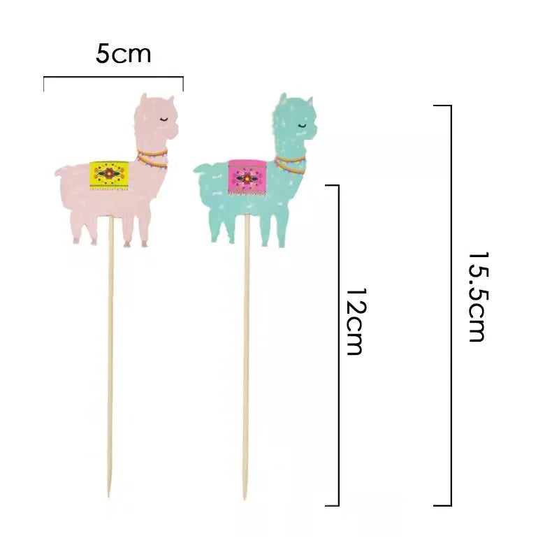 Birthday Party 2 Llama Birthday Party Supplies Front String Camel Themed Flags Birthday Party Supplies 8 Llama Party Supplies Set