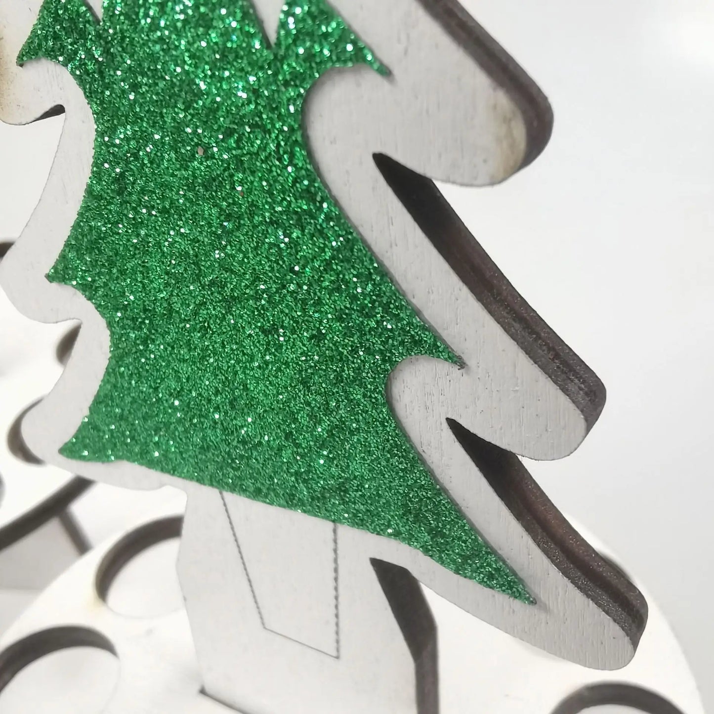 Carteira de madeira exclusiva para Natal, decoração para festa de fim de ano, pingente, acessórios de decoração para casa, prateleira de artigos de Natal 