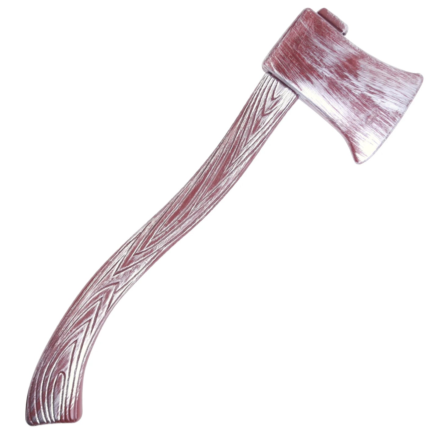 Halloween & Day of the Dead 59 * 16cm Plastic Blood Axe Blade Battle Great Axe Halloween Party Supplies Costume Cosplay Prop Artificial Halloween Long Axe