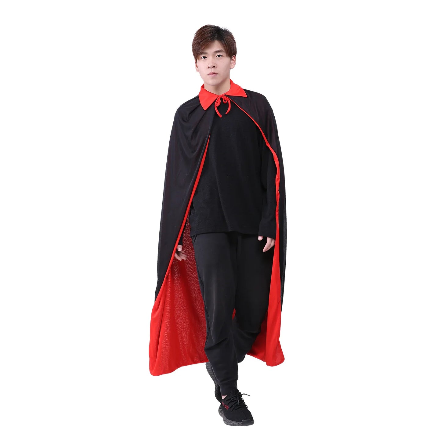 Halloween & Day of the Dead Party Adult Reaper Black Cape Cosplay Party Cosplay Ghost Accessory Set Halloween Costume Prop Set